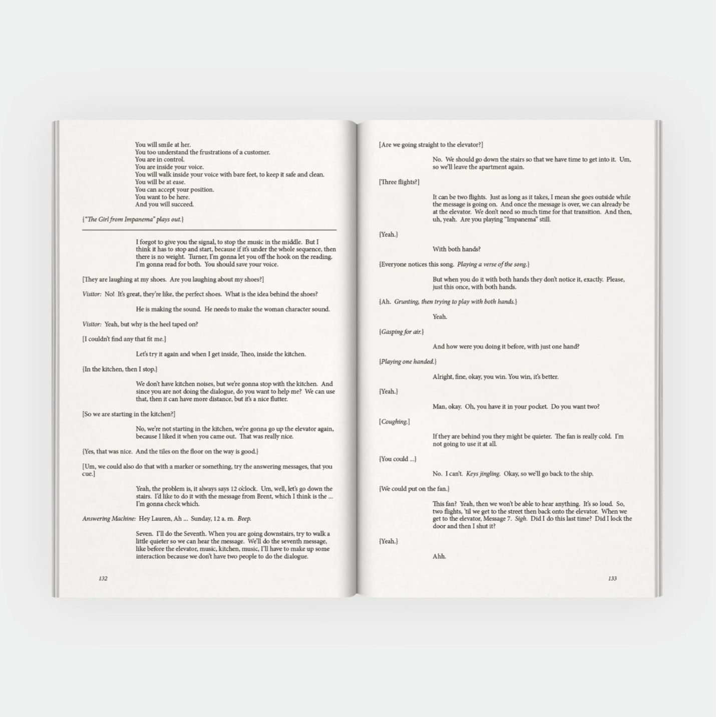 *Batsong, Rehearsals for an Audioplay.* Paris: Onestar Press, 2010. (pp.132-133)