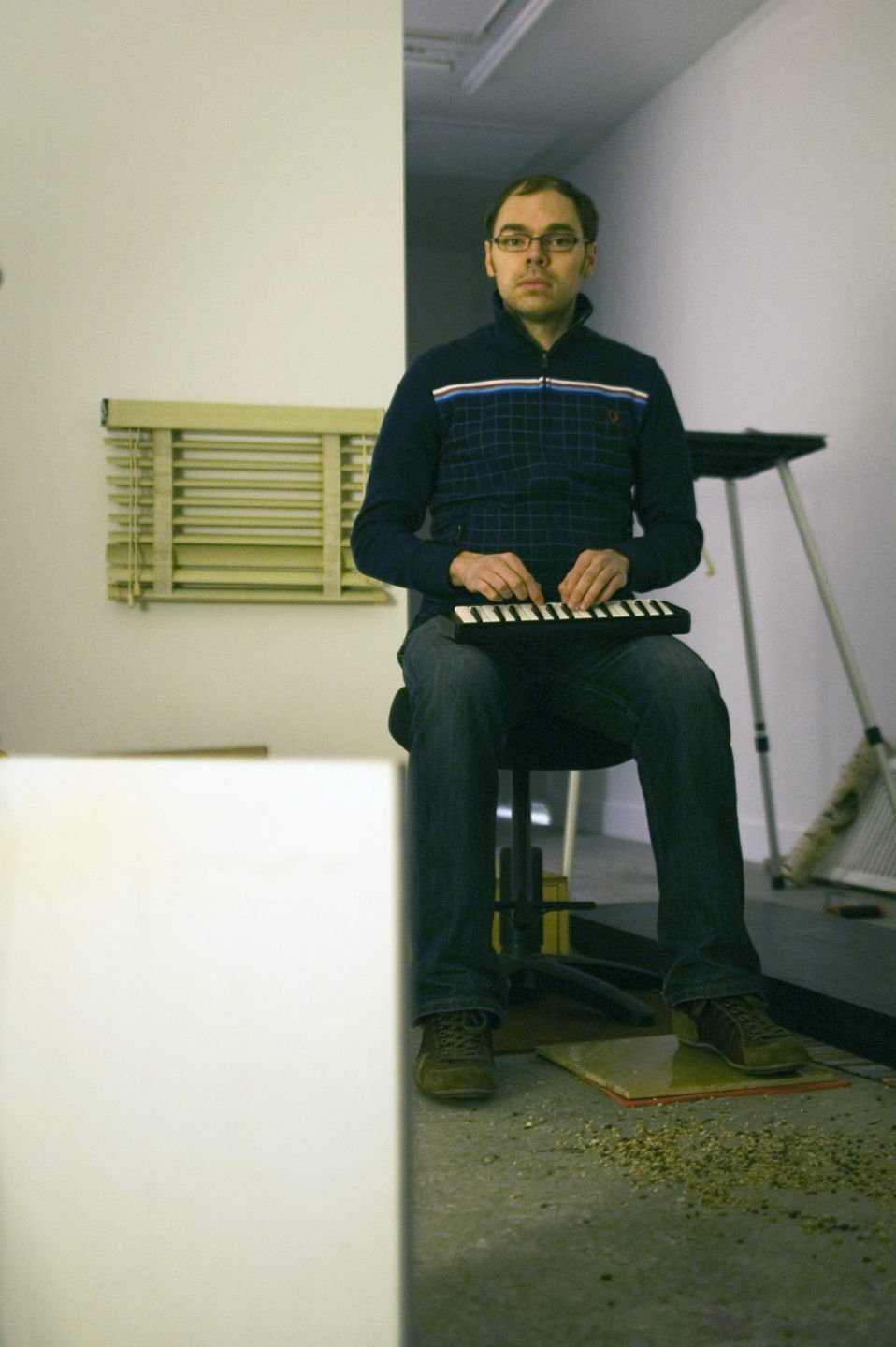 *Batsong, Rehearsals for an Audioplay,* 2009. Rehearsal. Theodor Köhler