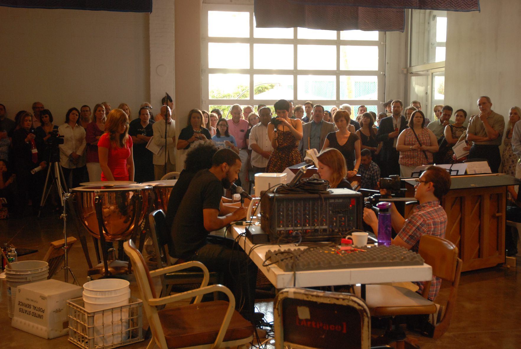 *Median Dogs,* 2011. Performance. Ruby Gonzalez, Alex Mendez, Xavier Gilmore, Margaux Crump, Beth May