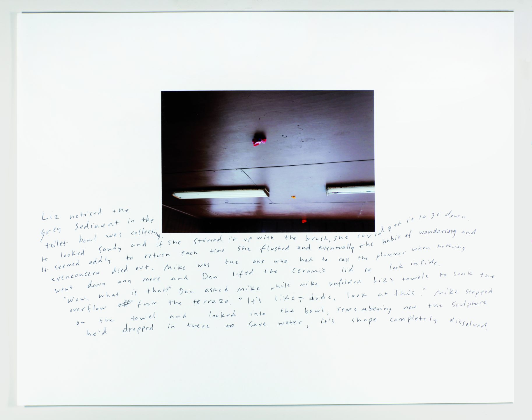 *Form,* 2011, photo and ink on paper, 11.7″ x 16.5″