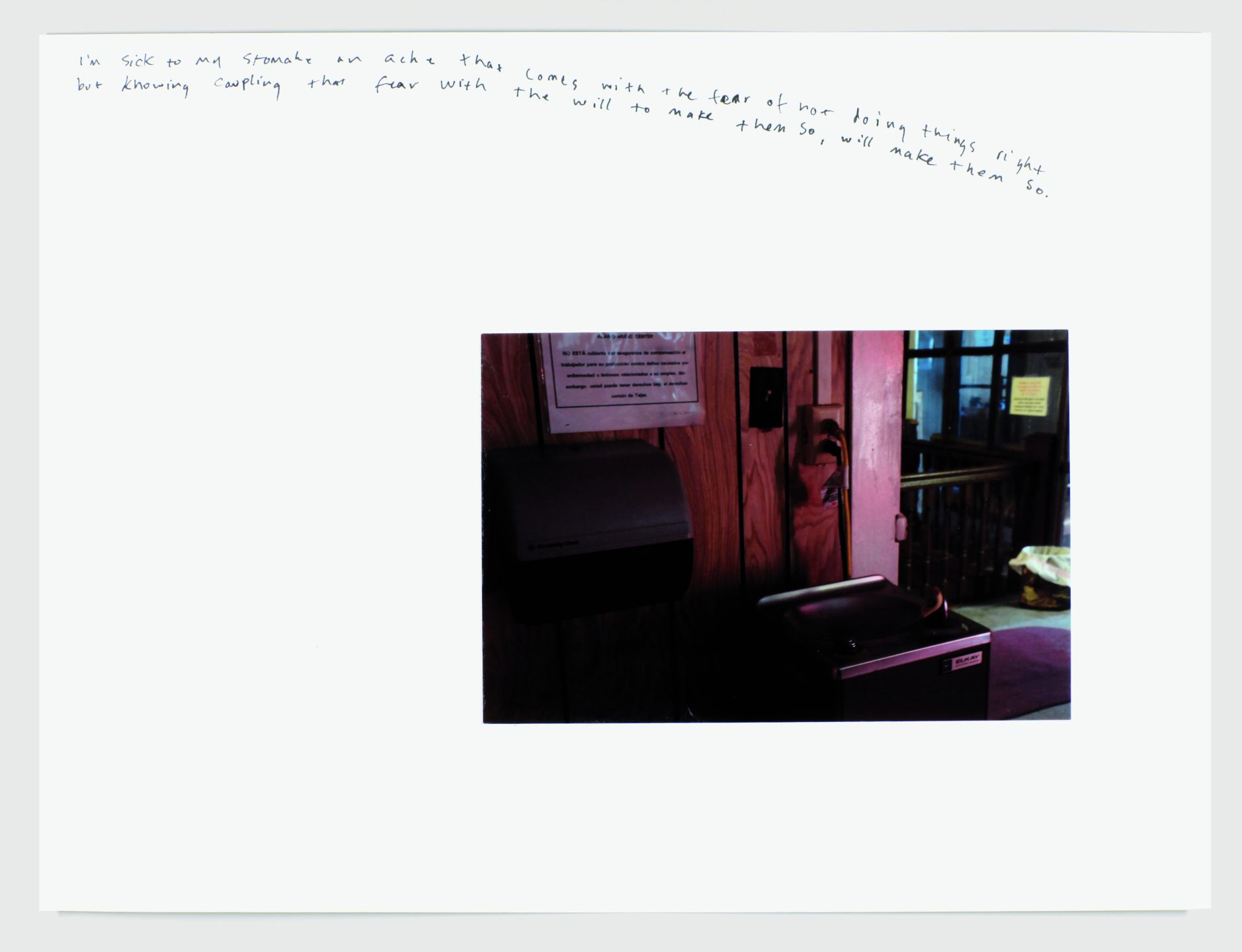 *So,* 2011, photo and ink on paper, 8.3″ x 11.7″