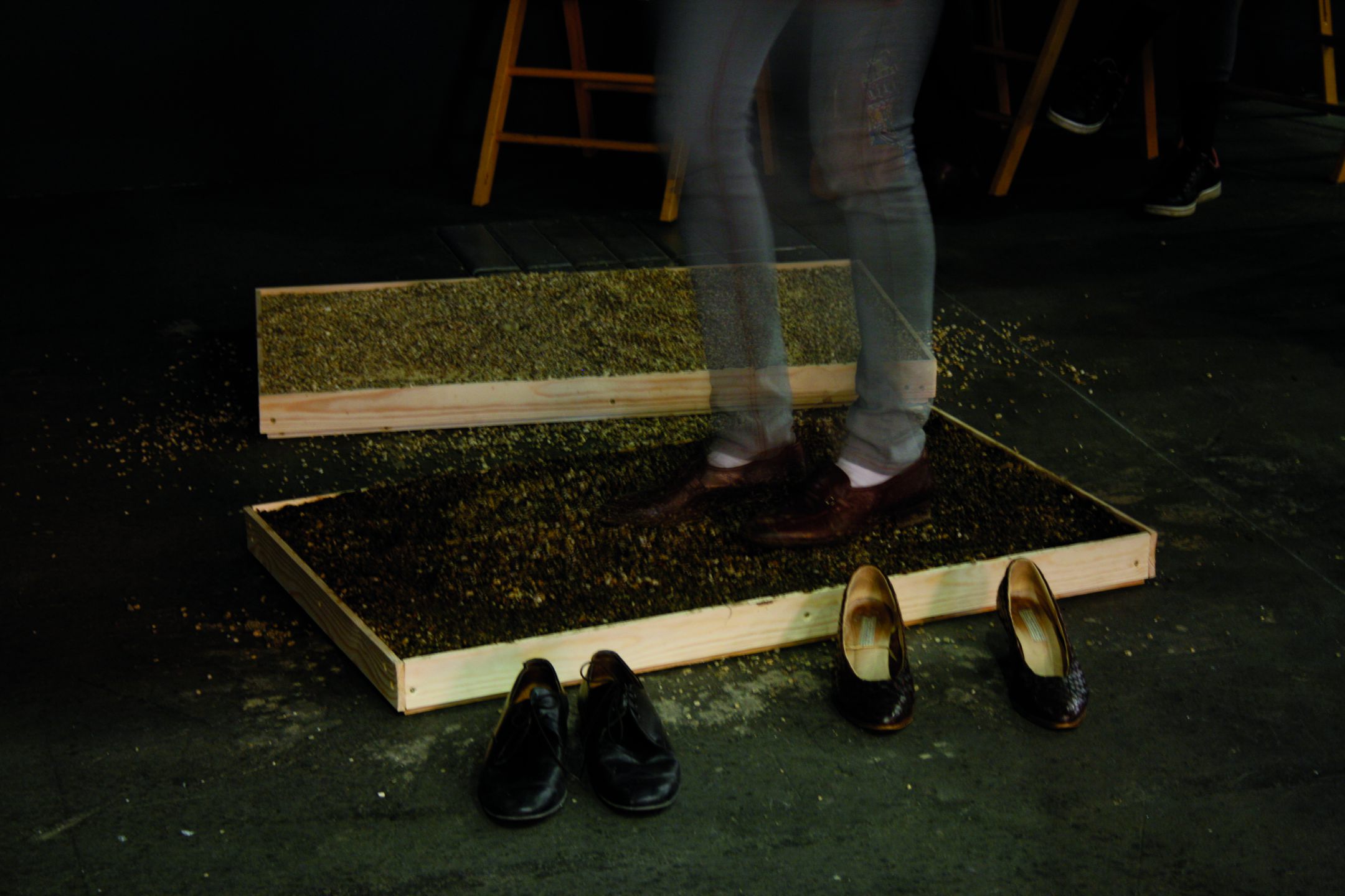 *Tacit Grounds,* 2010. Performance. Art Statements, Basel