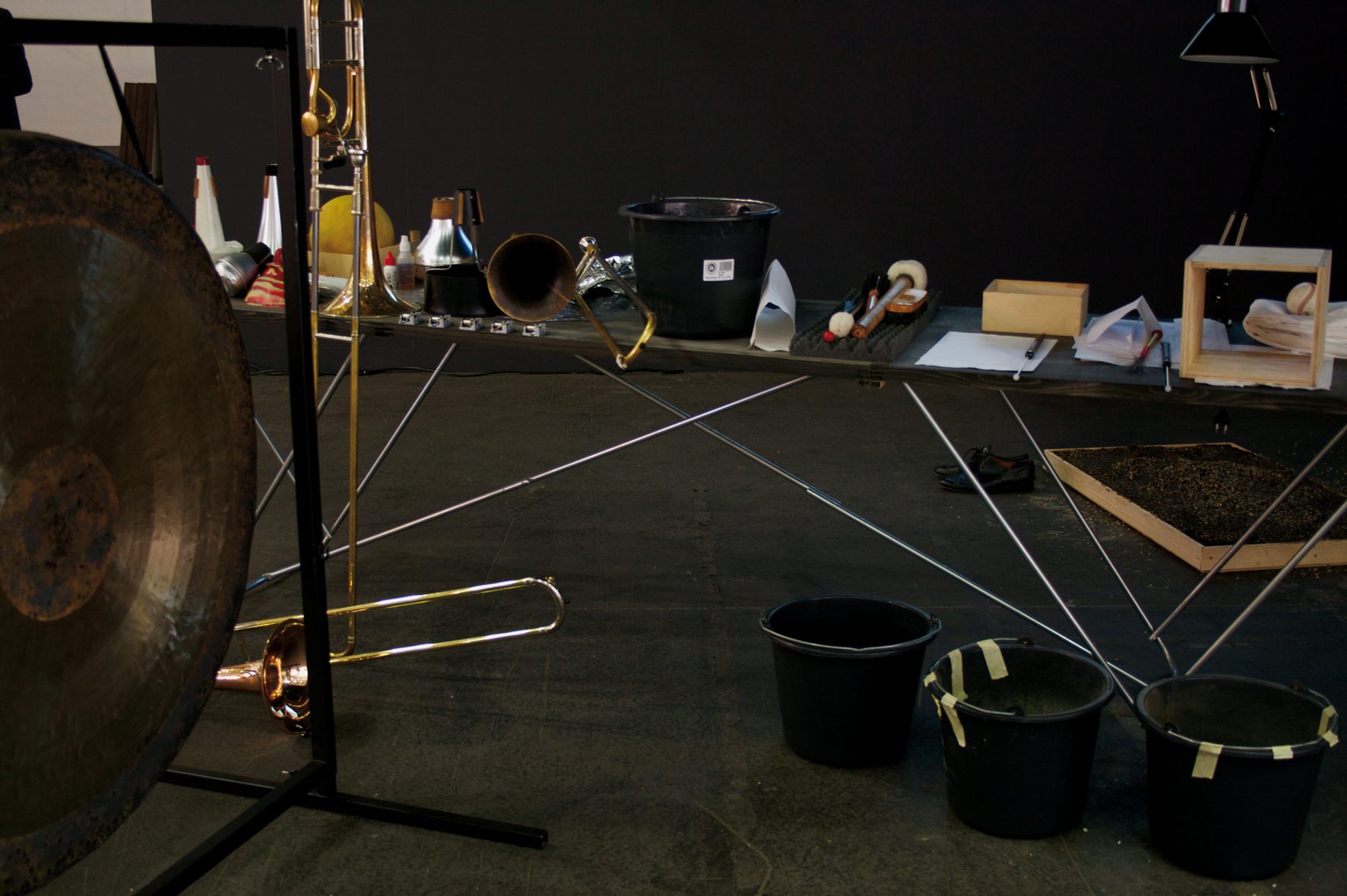 *Tacit Grounds,* 2010. Performance. Art Statements, Basel