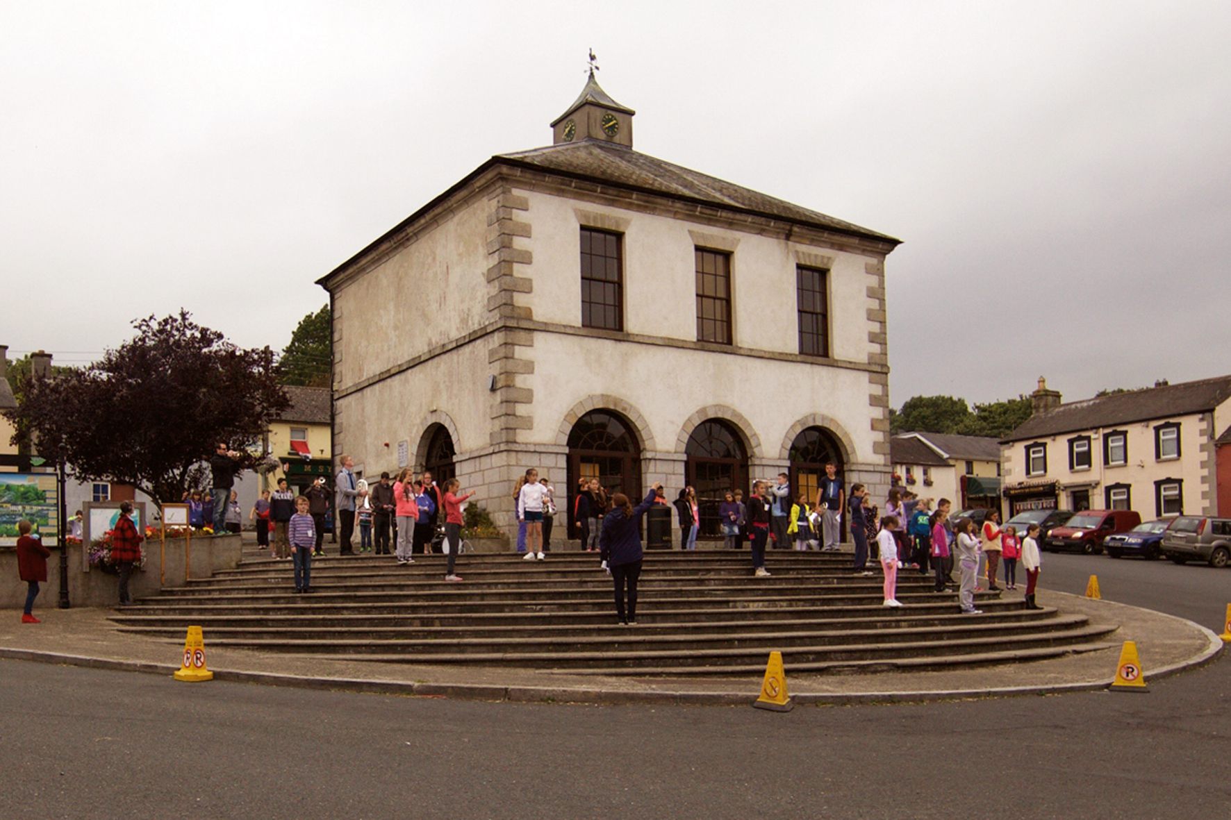 *Watering Hole*, 2015. Performance. Tinahely town square
